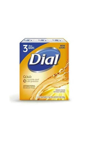 DIAL GOLD ORIGINAL BAR SOAP 4OZ 3 BARS - State Shops California