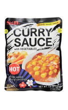 Curry Sauce with Vegetables Hot, 7.4oz - State Shops California