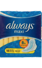 Always Maxi Pads Regular w/Wings, 10oz - State Shops California