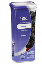 Great Value: Grape Drink Mix, 1.9 Oz - State Shops California