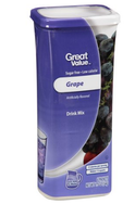 Great Value: Grape Drink Mix, 1.9 Oz - State Shops California