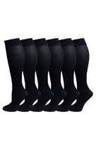 Women Opaque Spandex Knee High 6pk - State Shops California