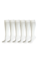 Women Opaque Spandex Knee High 6pk - State Shops California