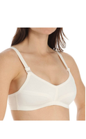 Cottonique Latex Free Slimfit Pullover Bra 100% Cotton - State Shops California