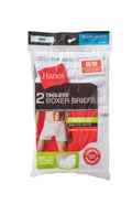 Hanes Men's White Boxer Briefs 2 Pack - State Shops California