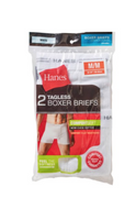 Hanes Men's White Boxer Briefs 2 Pack - State Shops California