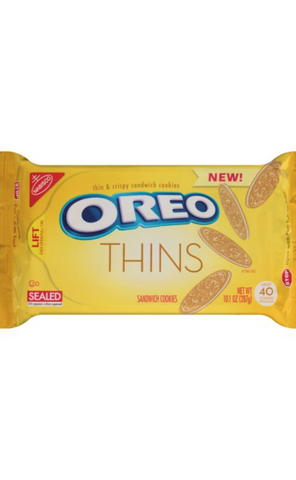Nabisco Oreo Thins Golden Cookies, 14.3oz - State Shops California