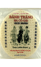 Three Ladies Banh Trang Rice, Round, 12oz - State Shops California