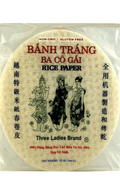 Three Ladies Banh Trang Rice, Round, 12oz - State Shops California