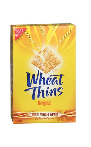 Nabisco Wheat Thin Crackers, 9 oz - State Shops California