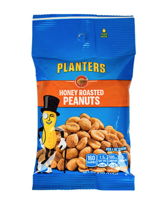 Planters Honey-Roasted Peanuts, 4oz - State Shops California