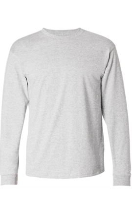 Hanes Tagless Long Sleeve Tee 1lbs - State Shops California