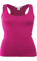 Ladies Spandex Racerback Fitted Tank Top - State Shops California