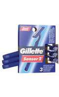 Gillette G/N Disposable Razor 3pk. - State Shops California
